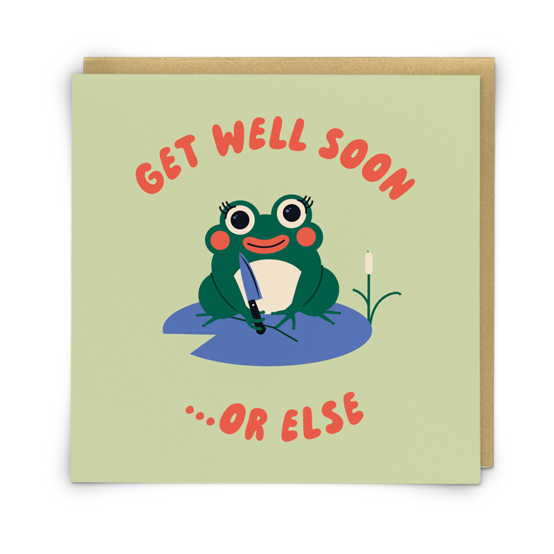 Get Well Frog