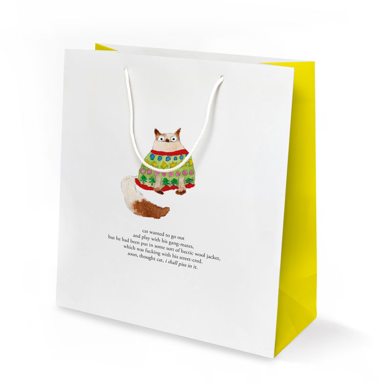 Piss Cat Gift Bag